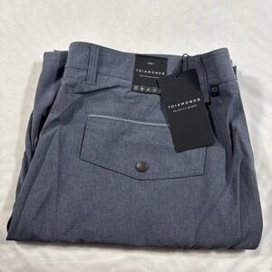 7 Diamonds 4 Way Stretch Velocity Performance Shorts Men's Size 40 Slate 10" NWT